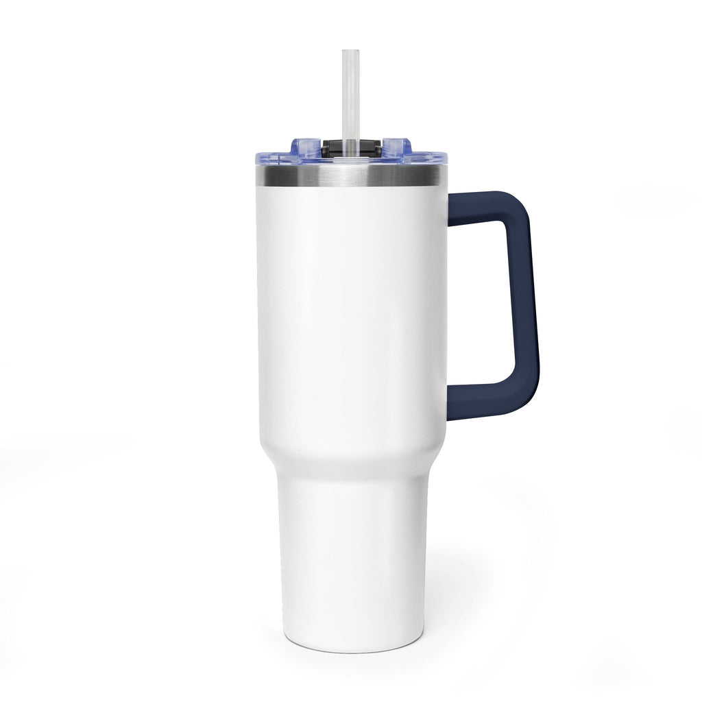 40oz Vacuum Tumbler – “Night Shift Society: Fuelled by Iced Coffee and Chaos”
