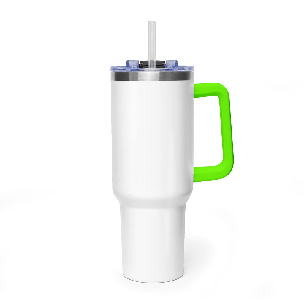 40oz Vacuum Tumbler – “Night Shift Society: Fuelled by Iced Coffee and Chaos”