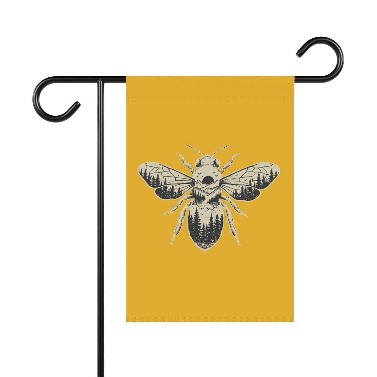 Bee Garden Flag – Vintage Forest Bee Garden & House Banner